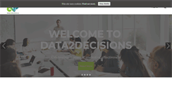 Desktop Screenshot of data2decisions.com